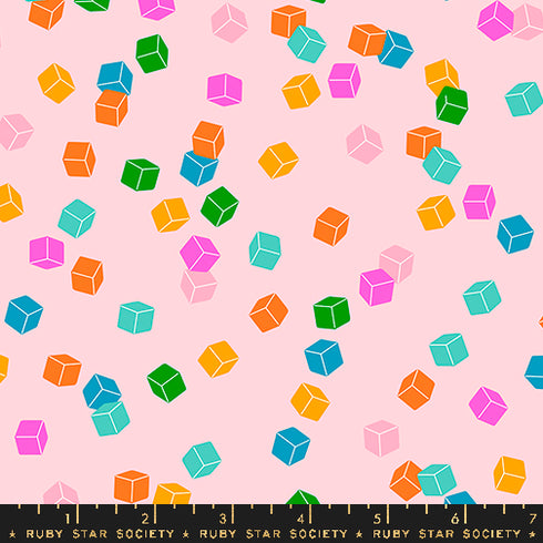 Eye Candy Cuby in Cotton Candy - Ruby Star Society Sold by the Half Yard